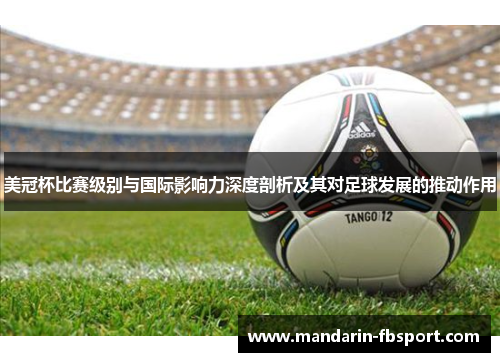 美冠杯比赛级别与国际影响力深度剖析及其对足球发展的推动作用 美冠杯比赛级别与国际影响力深度剖析及其对足球发展的推动作用