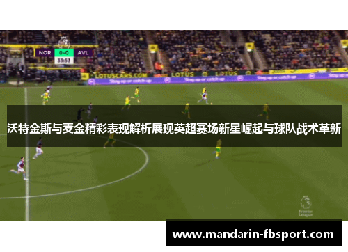 沃特金斯与麦金精彩表现解析展现英超赛场新星崛起与球队战术革新 沃特金斯与麦金精彩表现解析展现英超赛场新星崛起与球队战术革新